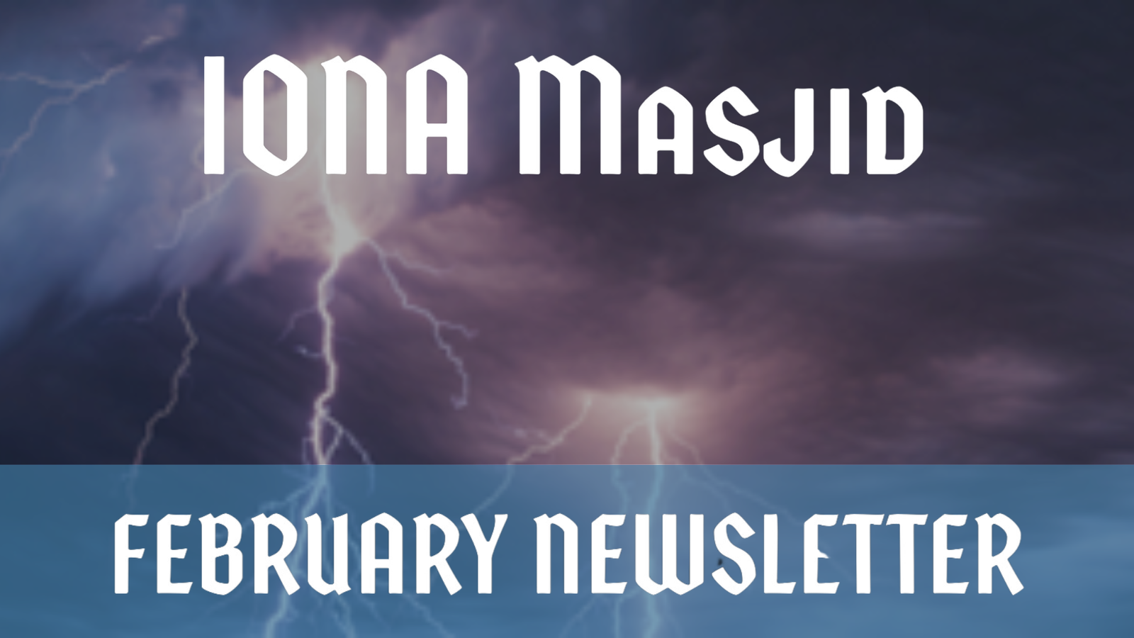 February Newsletter