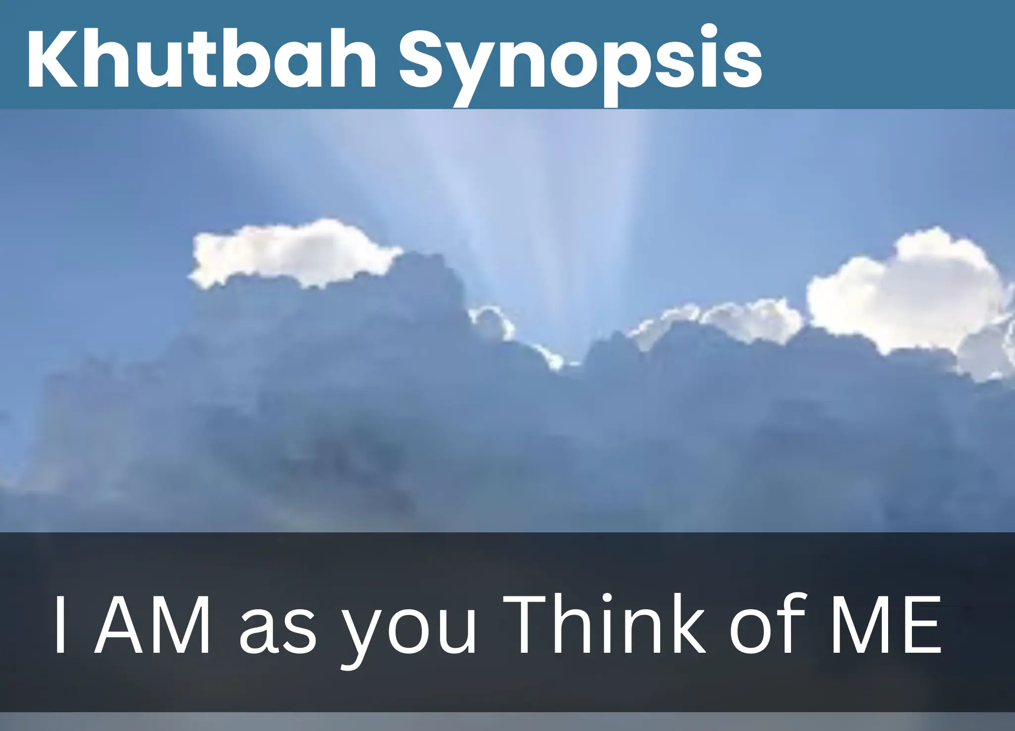 Khutbah Synopsis